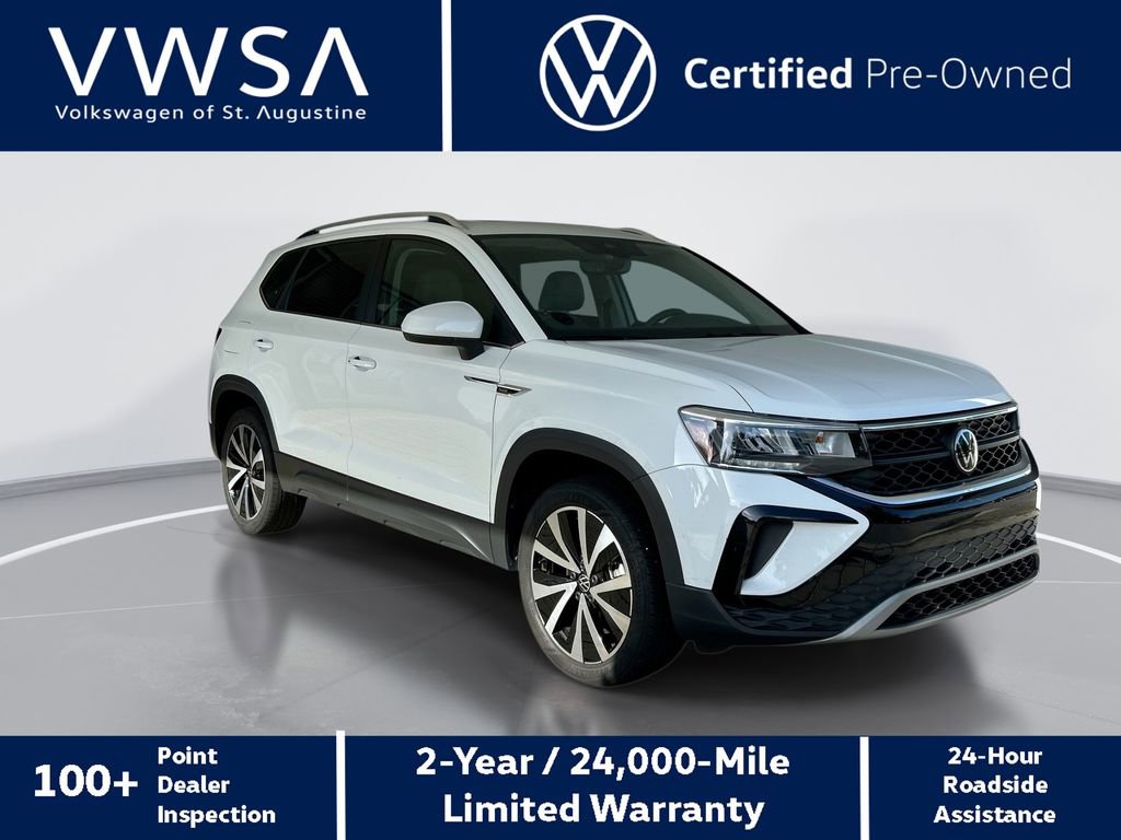 Used 2023 Volkswagen Taos SE w/ Panoramic Sunroof Package