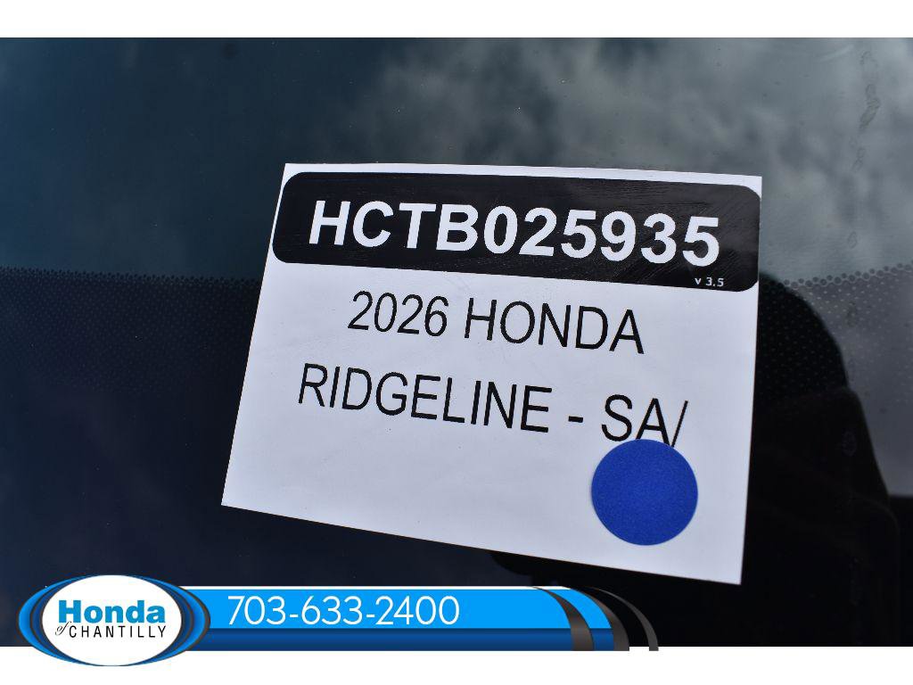 New 2026 Honda Ridgeline RTL image 34