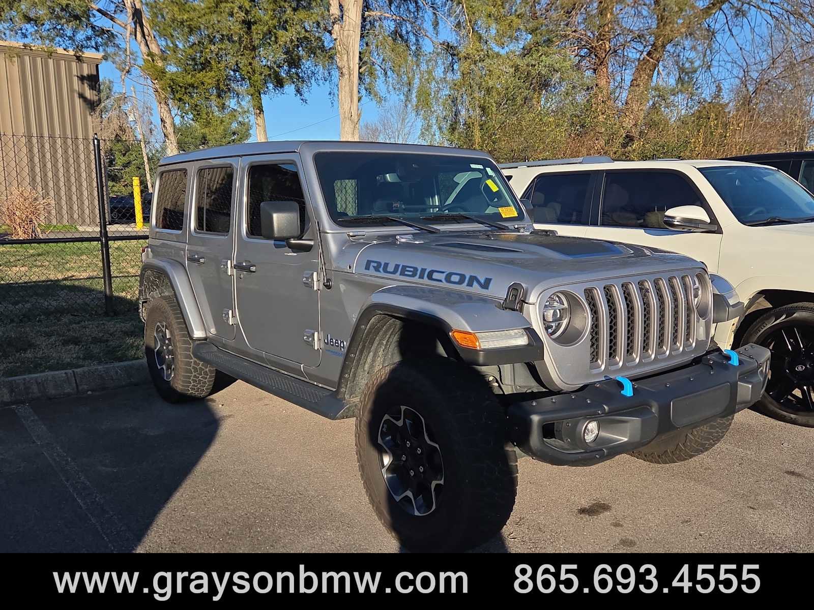 Used 2021 Jeep Wrangler Unlimited Rubicon 4xe w/ Steel Bumper Group video 1