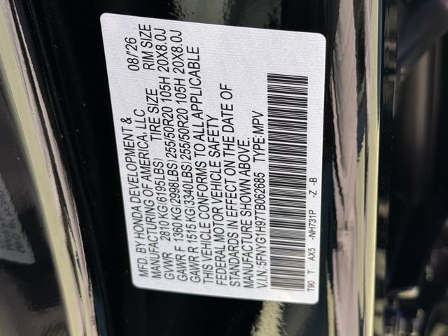 New 2026 Honda Pilot Black Edition image 31