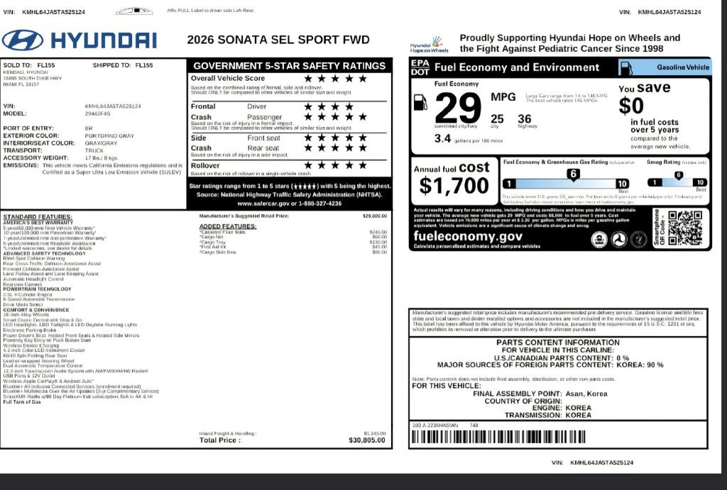 Used 2023 Hyundai Tucson SEL w/ Convenience Package FWD image 2