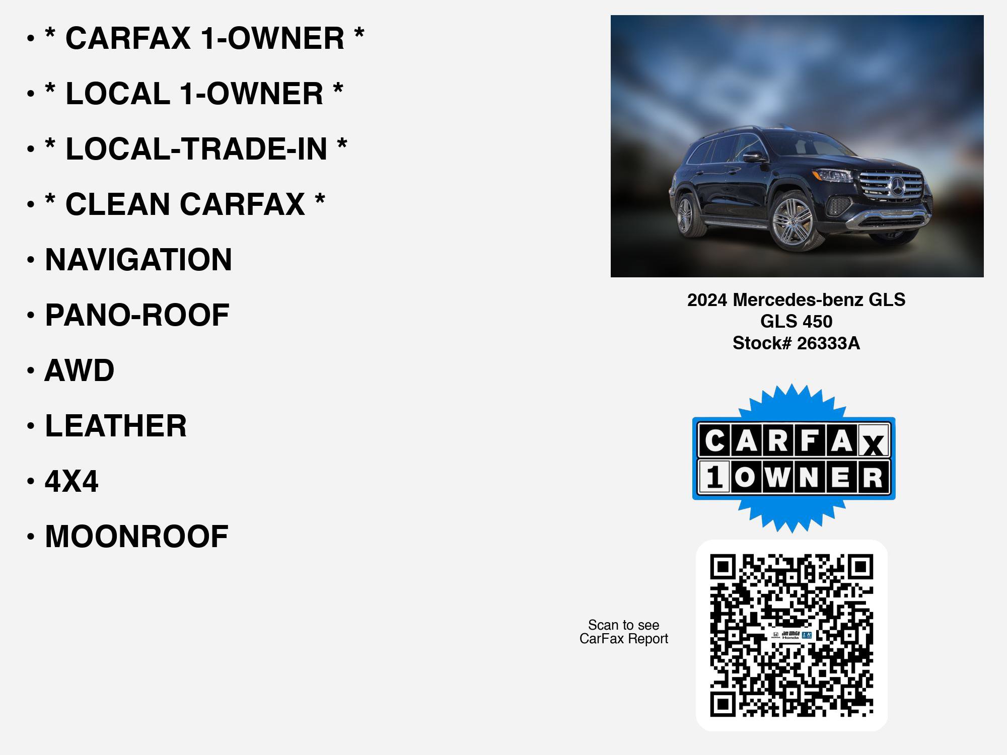 Used 2024 Mercedes-Benz GLS 450 4MATIC image 7