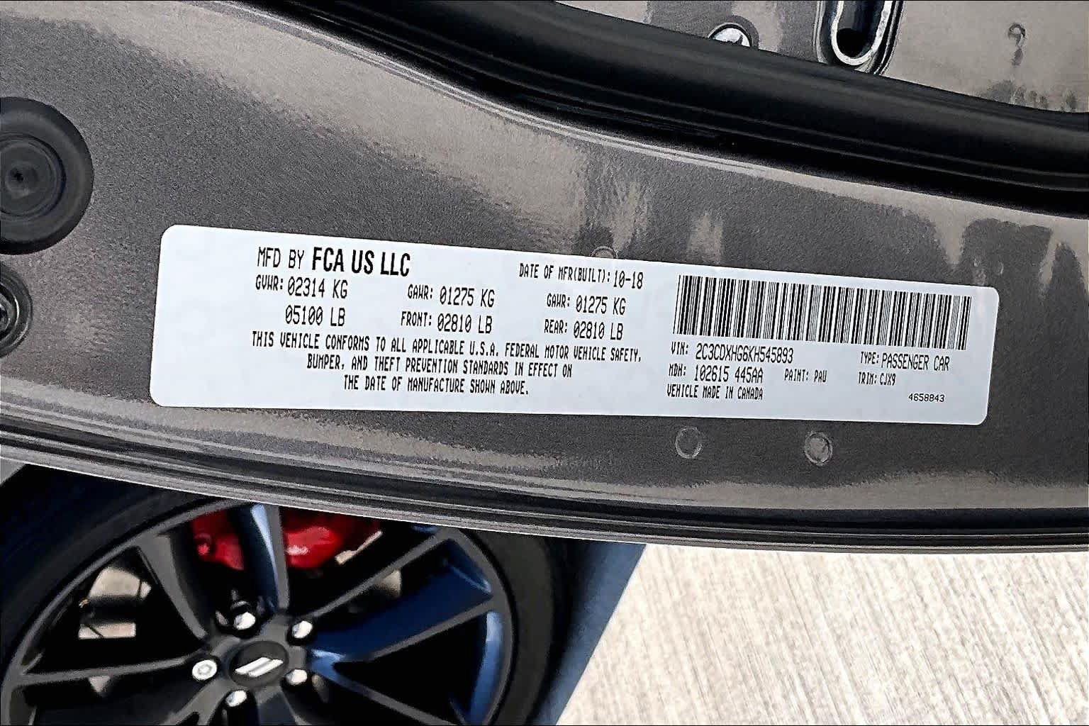Used 2019 Dodge Charger GT w/ Plus Group RWD image 33