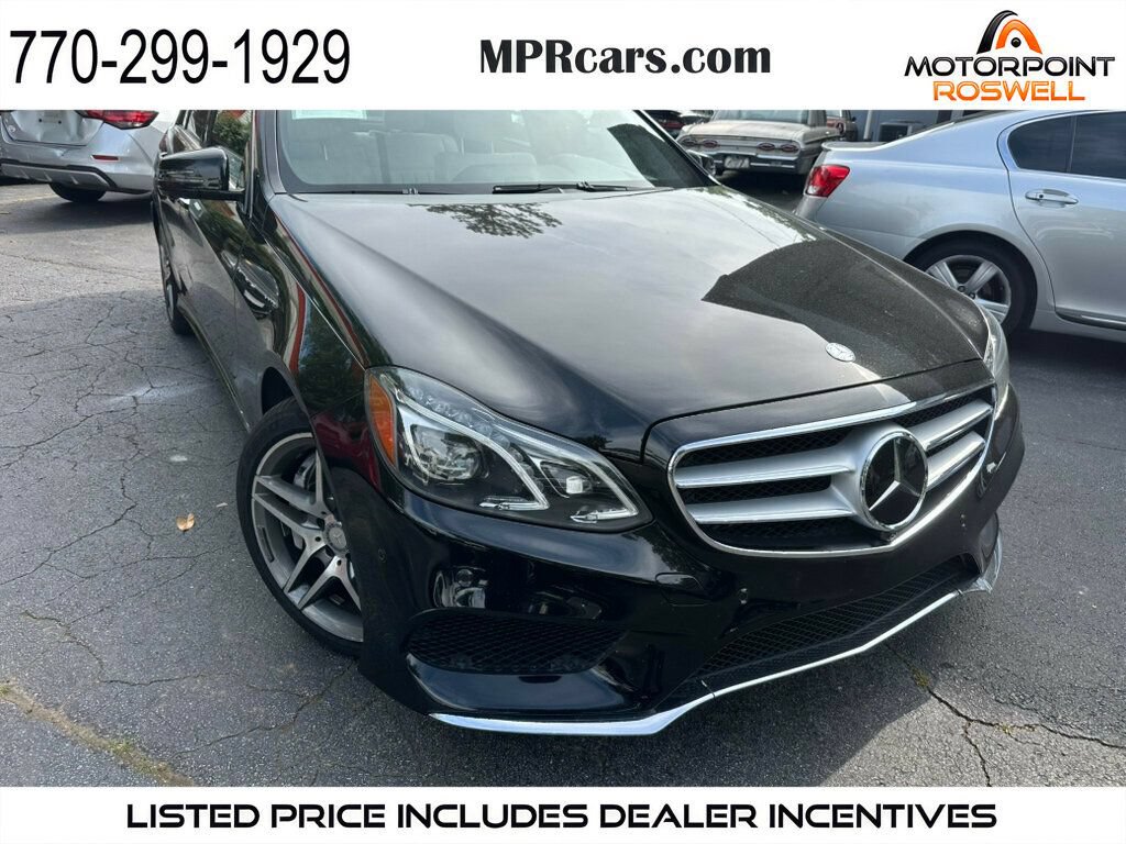 Used 2014 Mercedes-Benz E 550 4MATIC Sedan image 1