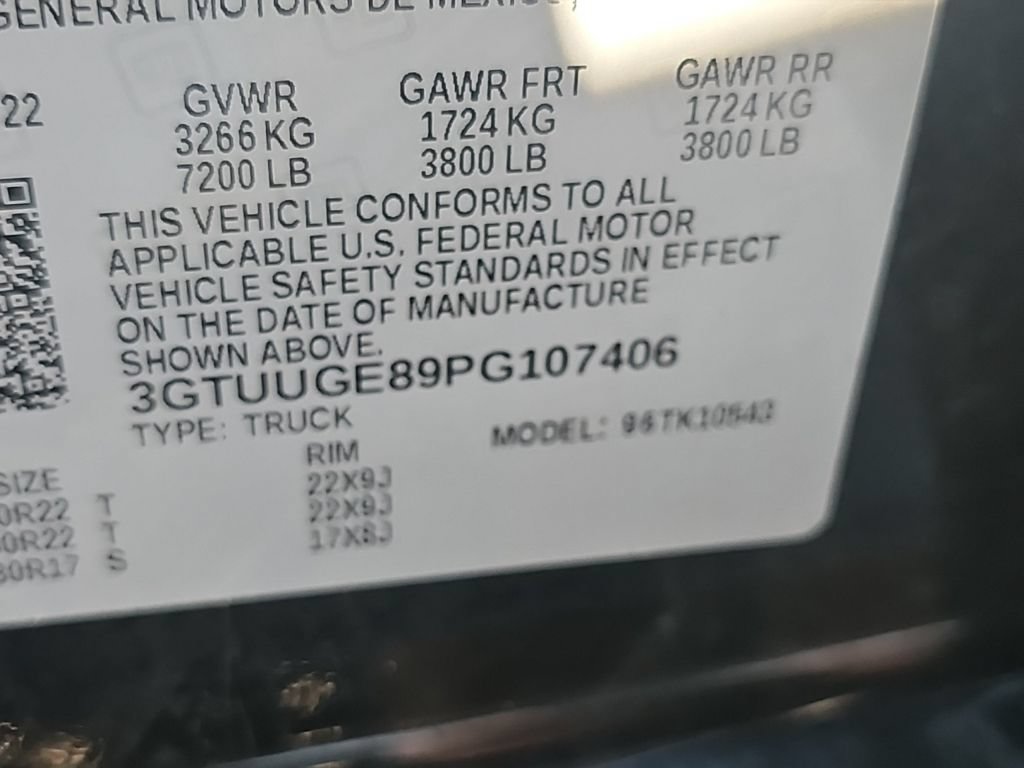 Used 2023 GMC Sierra 1500 Denali w/ Denali Reserve Package AWD/4WD image 19