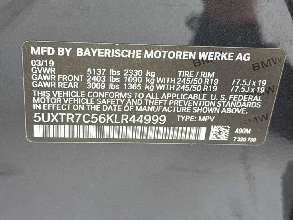 Used 2019 BMW X3 sDrive30i w/ Convenience Package RWD image 34