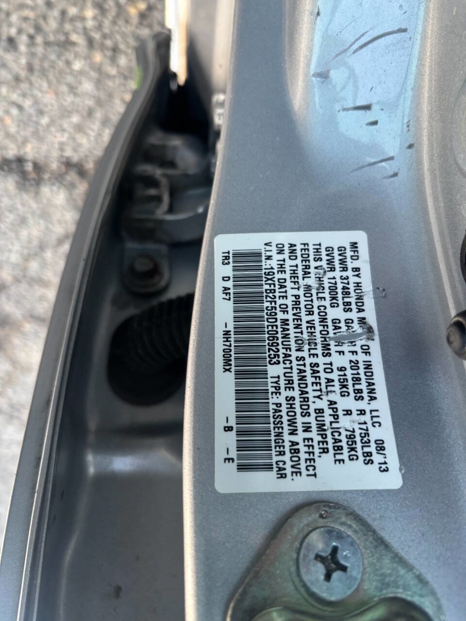 Used 2013 Honda Civic LX image 9