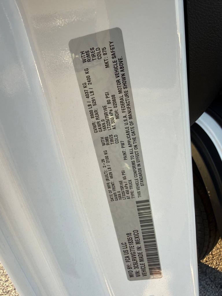 New 2026 RAM ProMaster 2500 w/ Convenience Group image 29