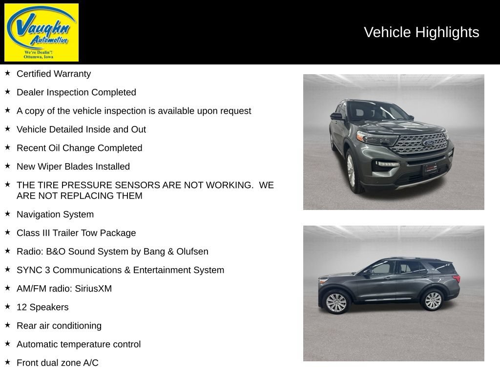 Used 2020 Ford Explorer Limited w/ Class III Trailer Tow Package AWD/4WD video 2