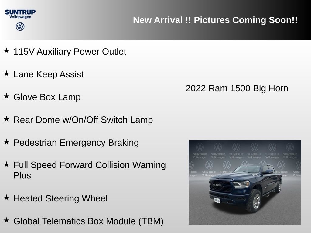 Used 2022 RAM 1500 Big Horn image 25