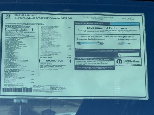 New 2026 RAM 3500 Laramie image 33
