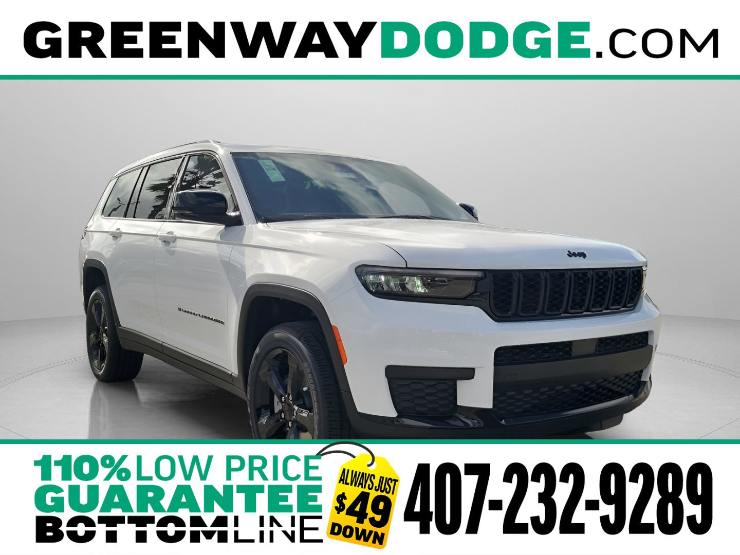 New 2025 Jeep Grand Cherokee L Altitude image 1