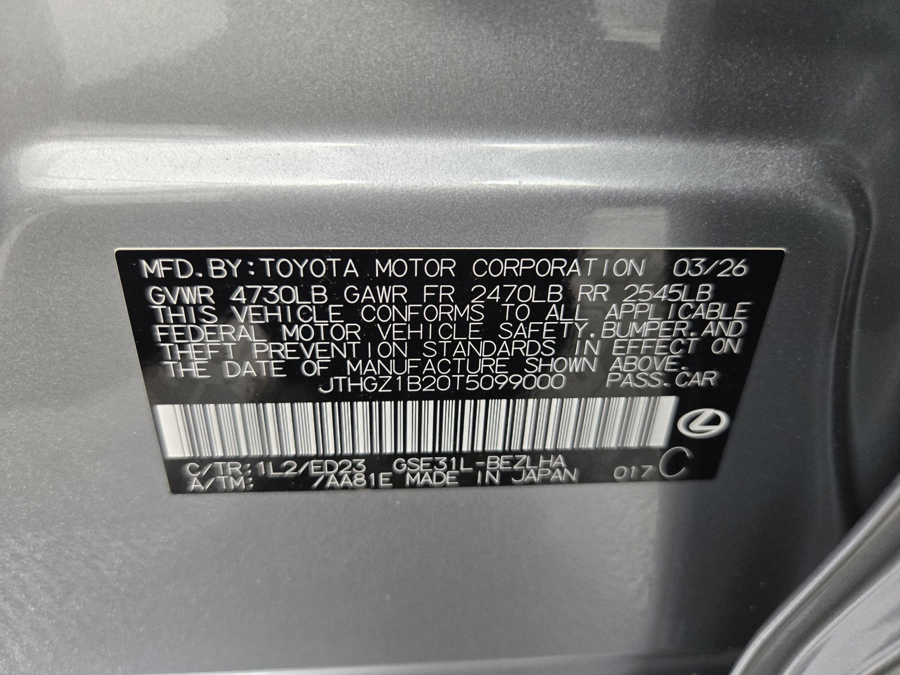 New 2026 Lexus IS 350 F Sport RWD image 9