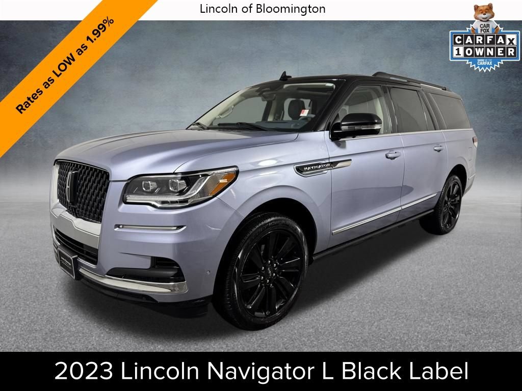 Certified 2023 Lincoln Navigator L Black Label