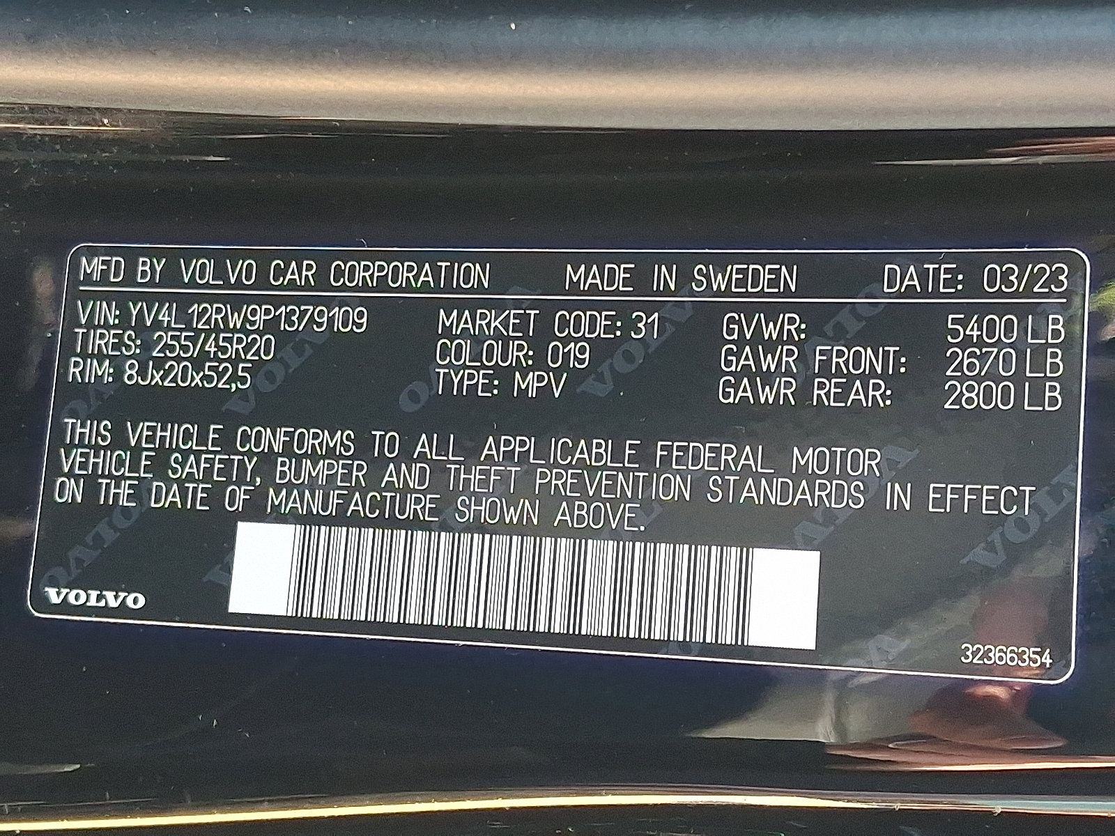 Used 2023 Volvo XC60 B5 Plus w/ Climate Package AWD/4WD image 27