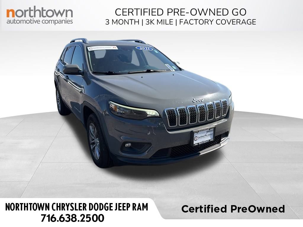 Certified 2021 Jeep Cherokee Latitude Lux w/ Comfort/Convenience Group