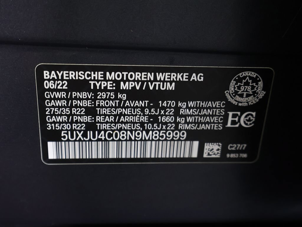 Used 2022 BMW X5 M50i AWD/4WD image 66