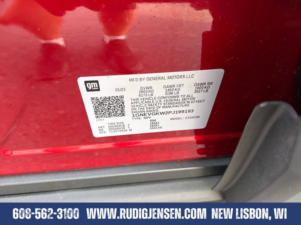 Used 2023 Chevrolet Traverse LT w/ Midnight/Sport Edition AWD/4WD image 28