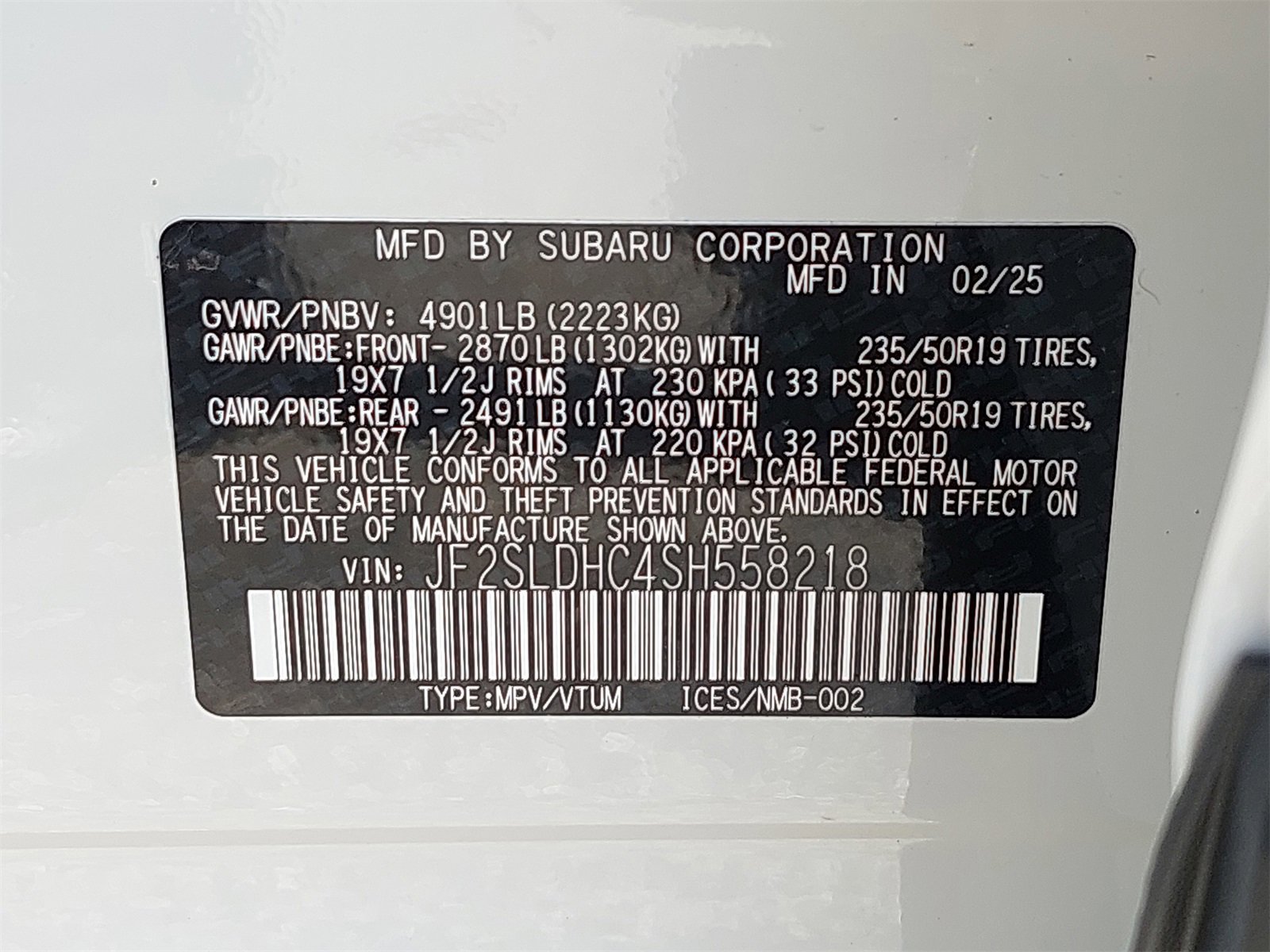 Certified 2025 Subaru Forester Sport image 33