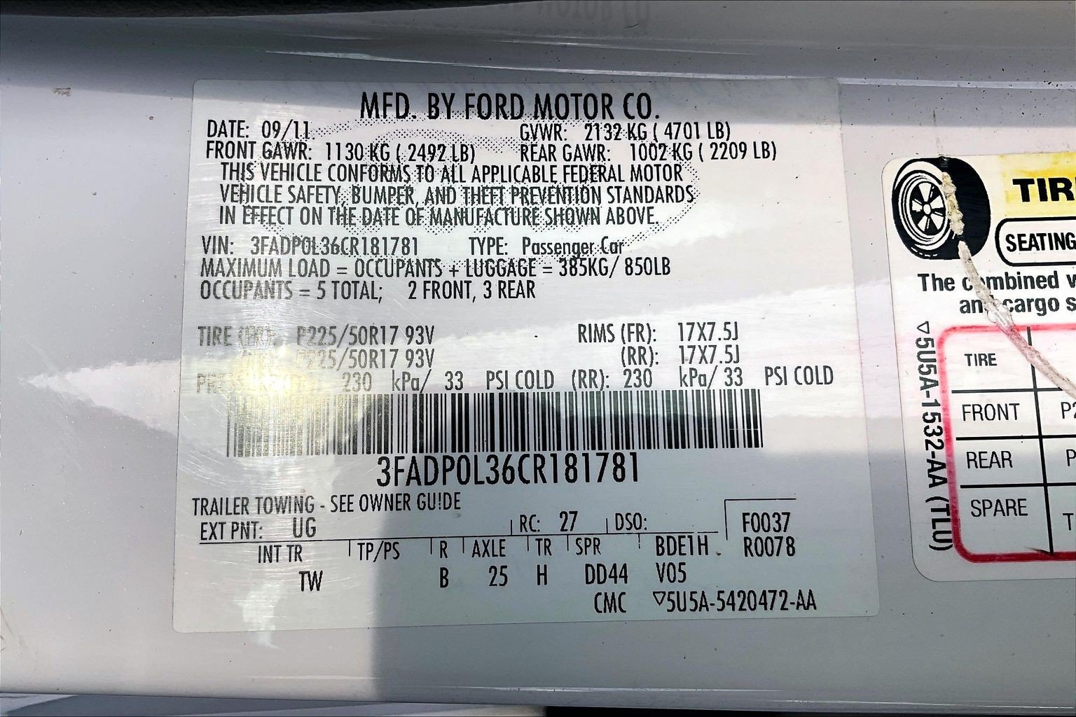 Used 2012 Ford Fusion Hybrid FWD image 32