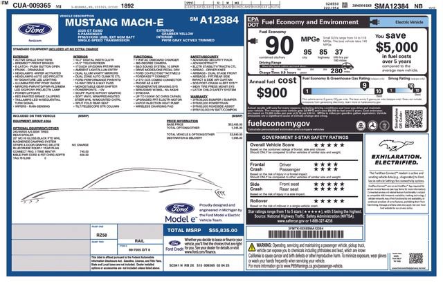 Used 2025 Ford Mustang Mach-E GT AWD/4WD image 46