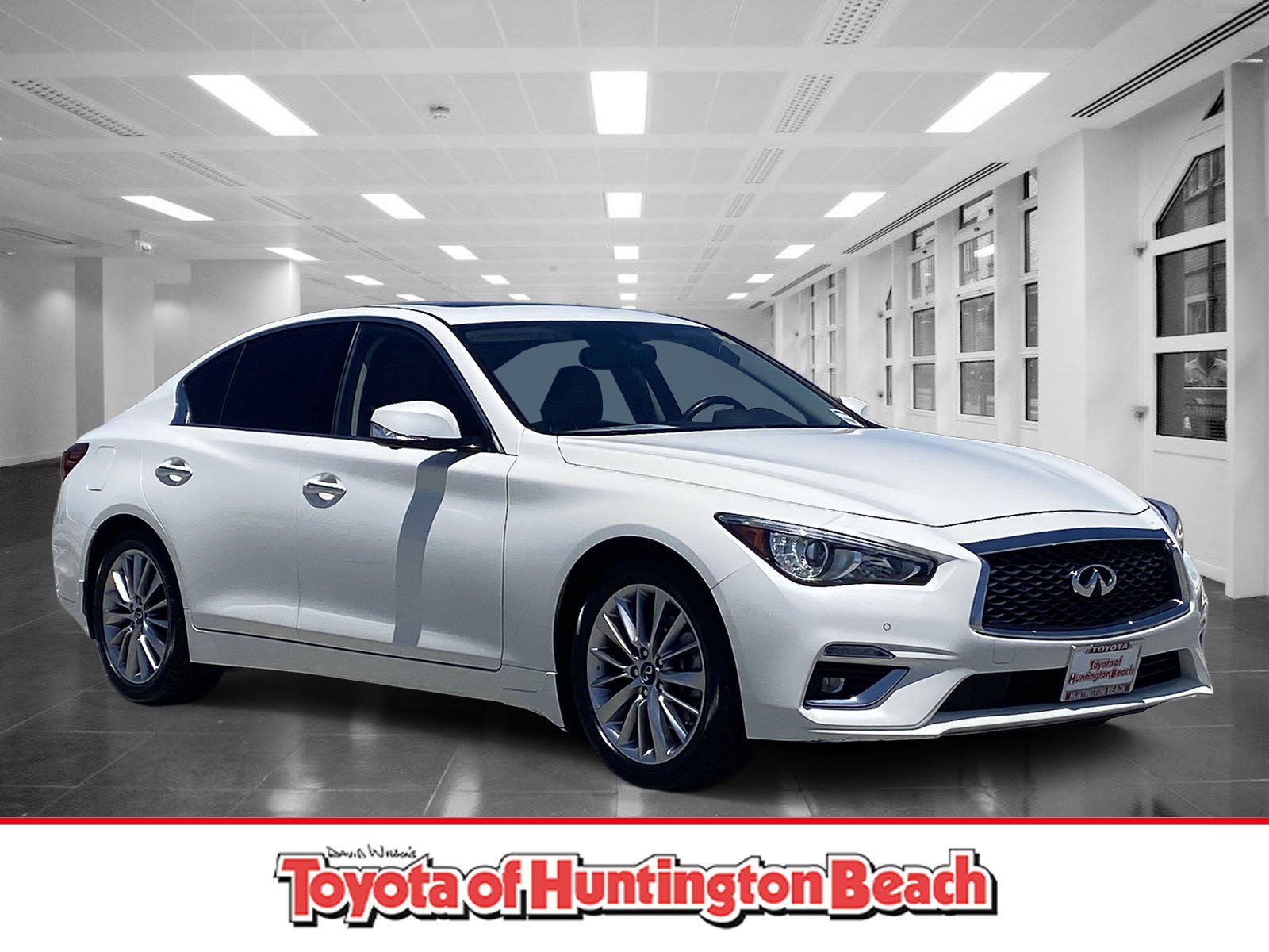 Used 2023 INFINITI Q50 Luxe w/ Cargo Package RWD video 1