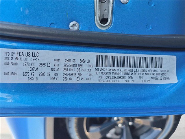 Used 2018 Jeep Cherokee Latitude w/ Altitude Package FWD image 23