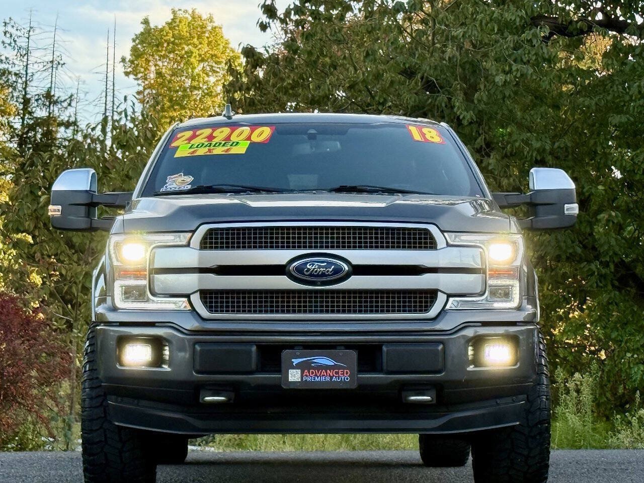 Used 2018 Ford F150 Platinum w/ Equipment Group 701A Luxury AWD/4WD image 2
