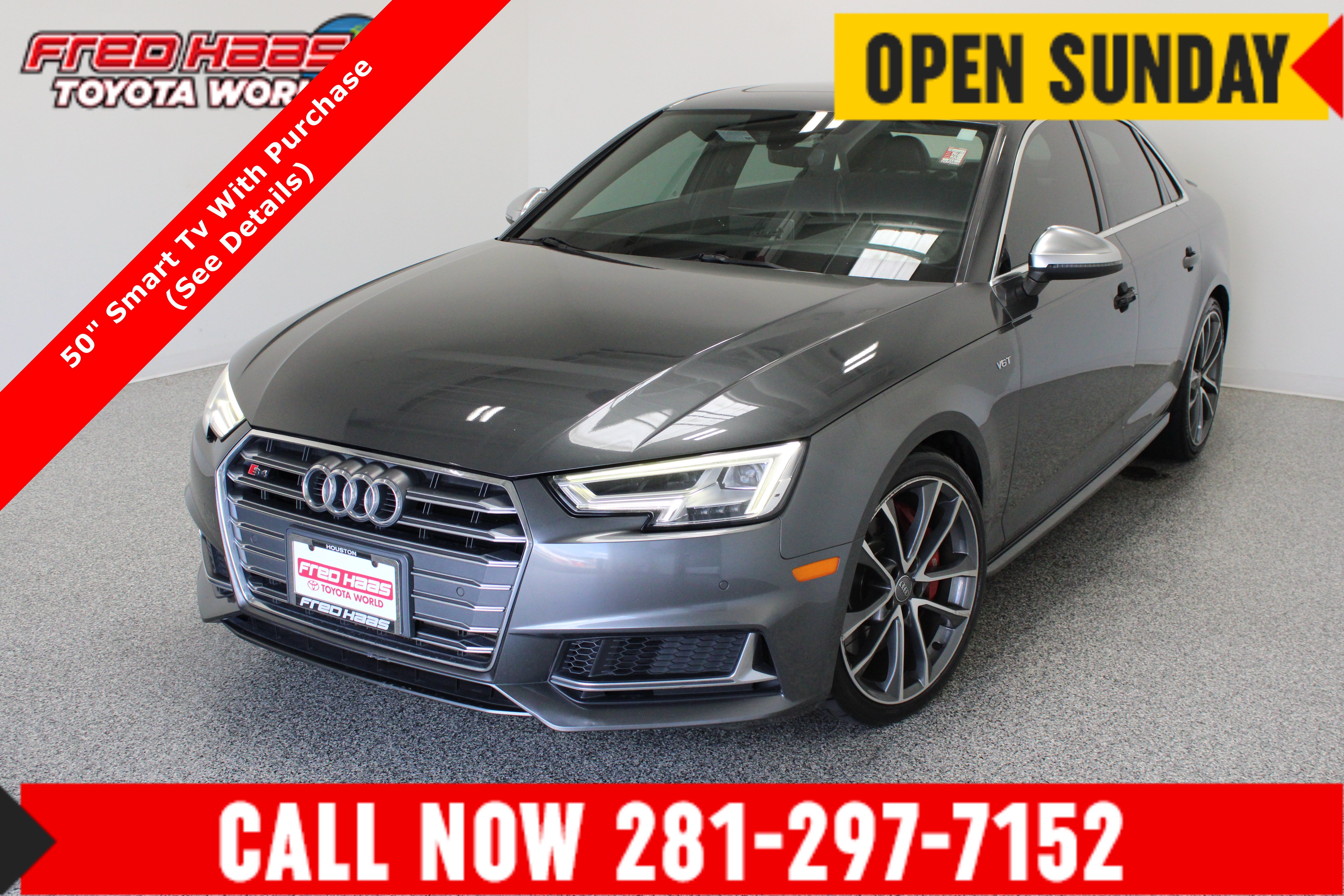 Used 2018 Audi S4 Premium Plus w/ Navigation Package