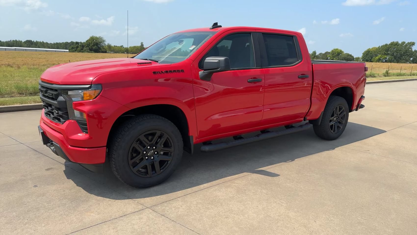 New 2026 Chevrolet Silverado 1500 Custom w/ Turbomax Blackout Package RWD image 4