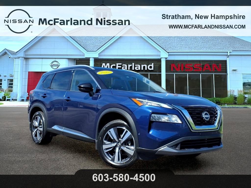Certified 2022 Nissan Rogue SL w/ SL Premium Package AWD/4WD image 1