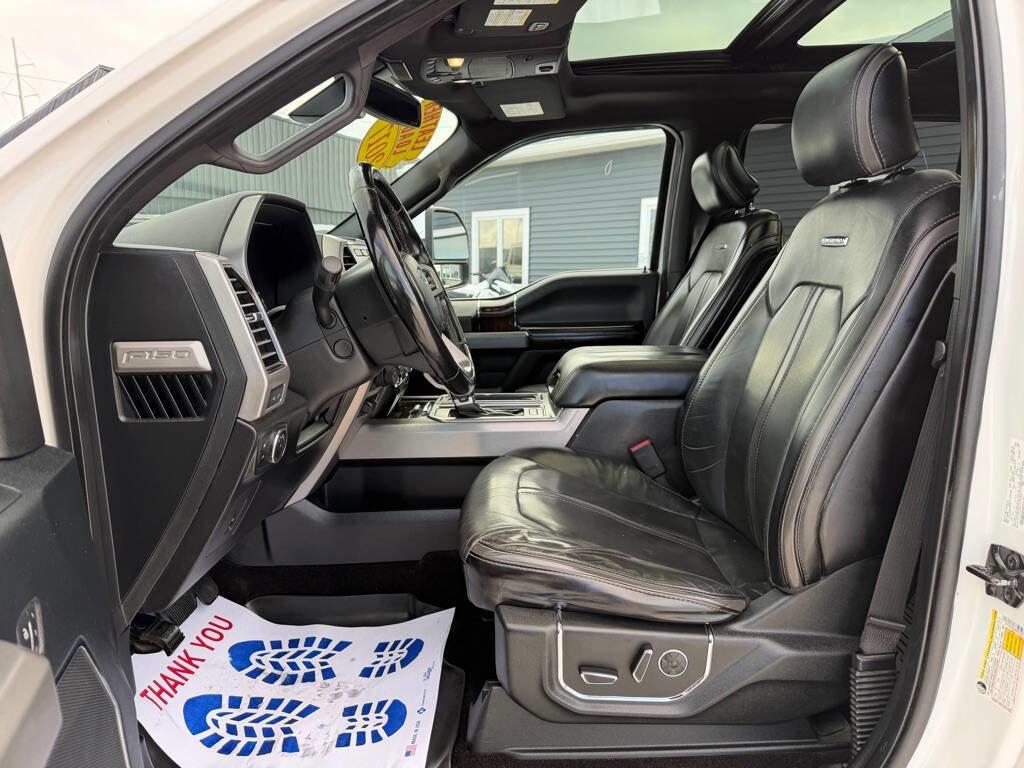 Used 2017 Ford F150 Platinum w/ Equipment Group 701A Luxury AWD/4WD image 14