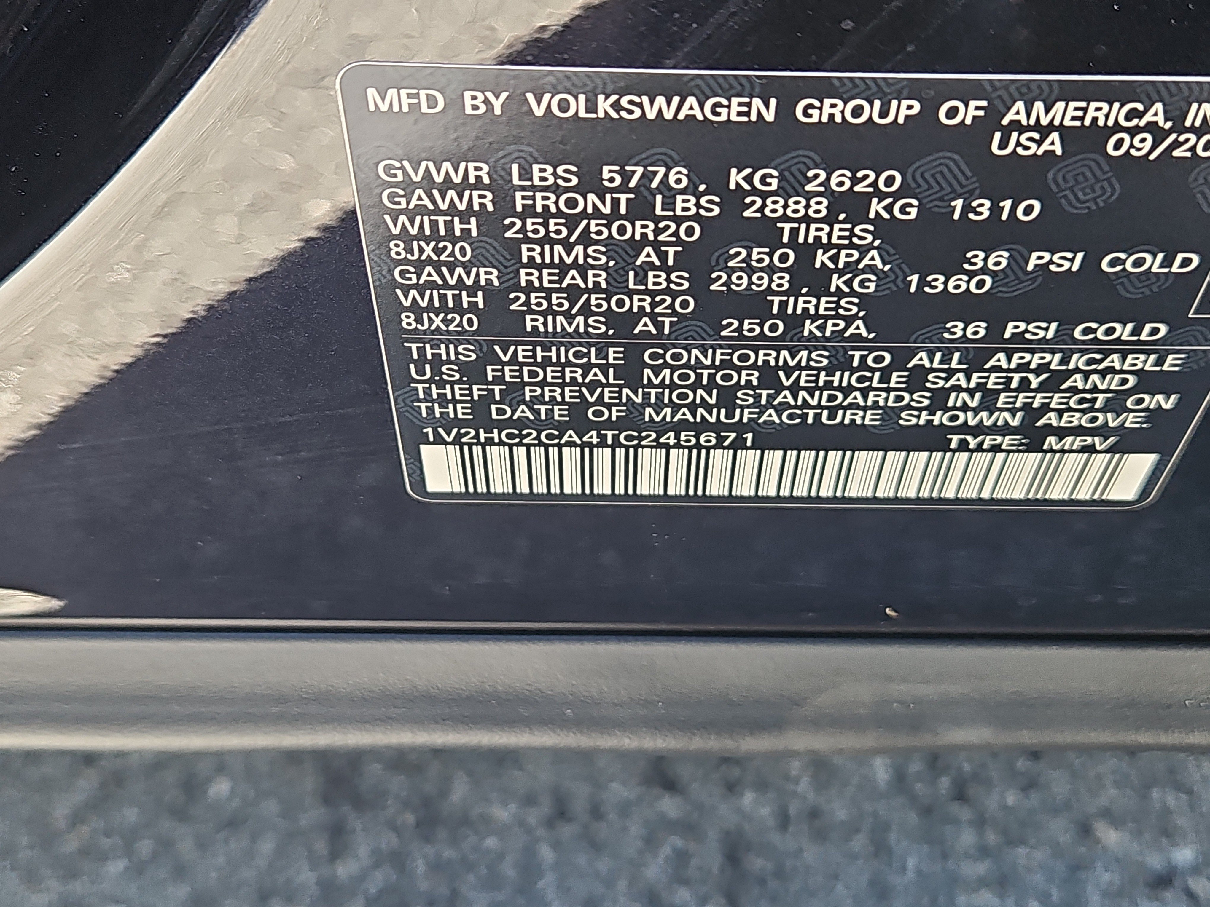New 2026 Volkswagen Atlas Cross Sport SE AWD/4WD image 5