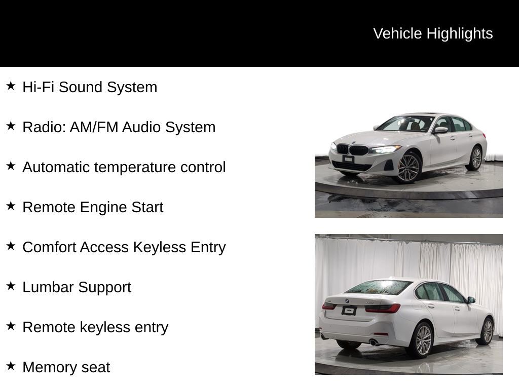Used 2024 BMW 330i xDrive Sedan w/ Convenience Package image 13
