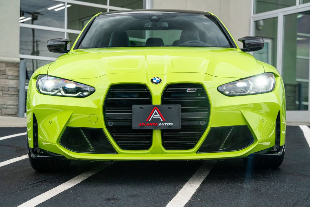 Used 2021 BMW M3 Competition w/ M Carbon Exterior Package RWD image 4