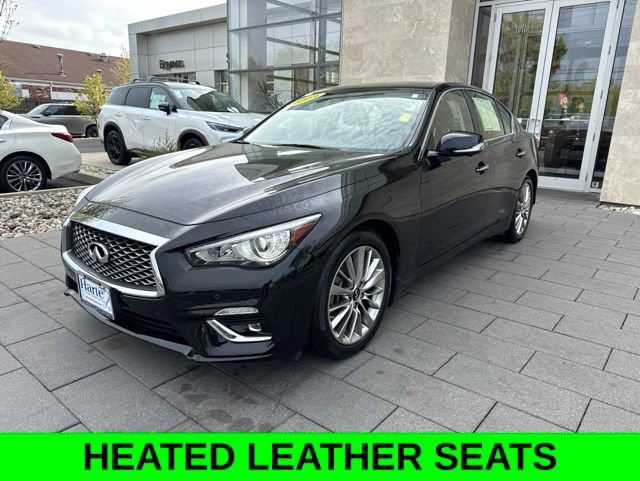 Certified 2023 INFINITI Q50 Luxe w/ Cargo Package AWD/4WD image 3