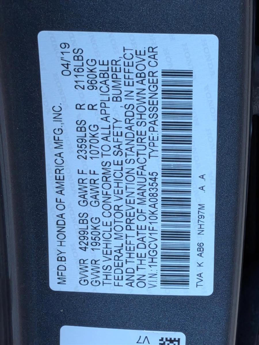 Used 2019 Honda Accord LX image 25