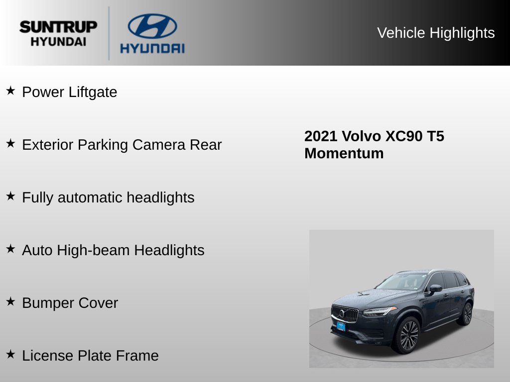 Used 2021 Volvo XC90 T5 Momentum w/ Advanced Package AWD/4WD image 15