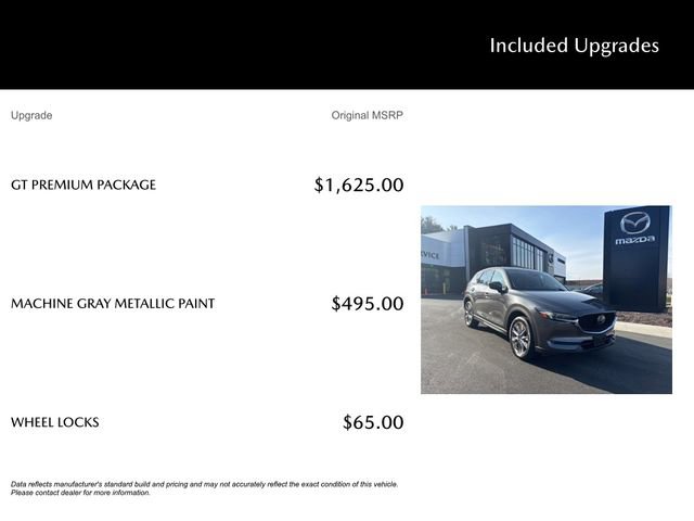 Used 2021 MAZDA CX-5 Grand Touring w/ GT Premium Package image 5