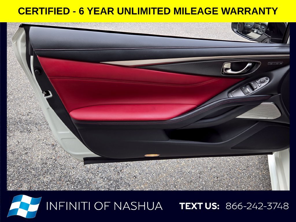 Certified 2022 INFINITI Q60 Red Sport 400 w/ Cargo Package AWD/4WD image 10
