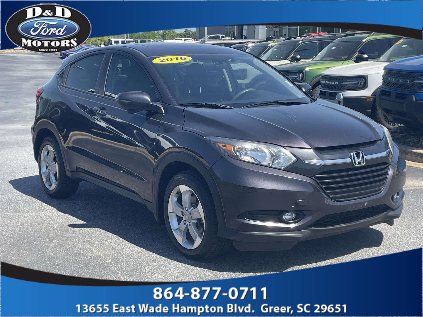 Used 2016 Honda HR-V EX image 1