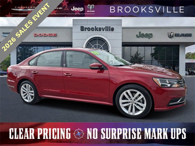 Used 2019 Volkswagen Passat 2.0T Wolfsburg w/ Wheels & Sunroof Package
