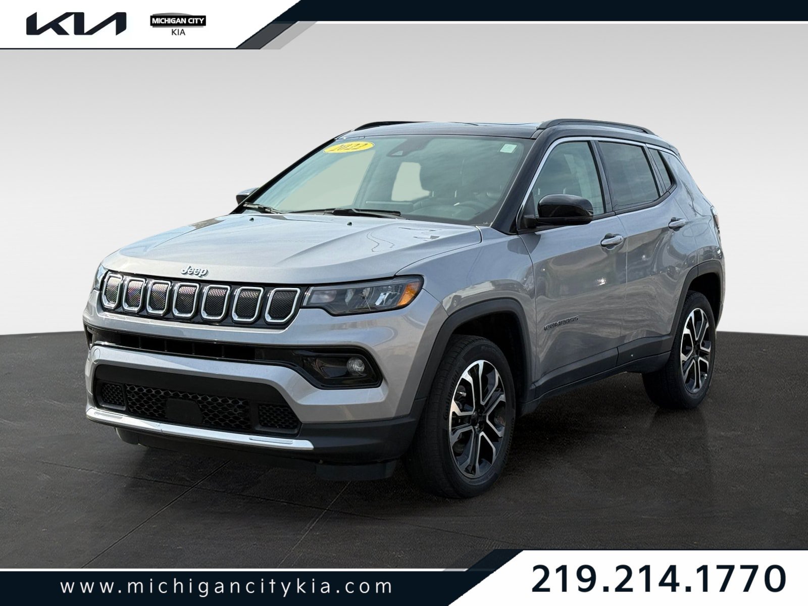 Used 2022 Jeep Compass Limited w/ Sun and Sound Group
