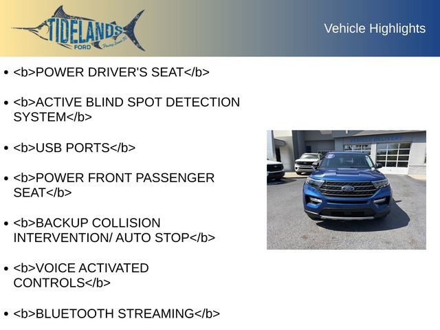 Used 2023 Ford Explorer XLT w/ Equipment Group 202A image 11