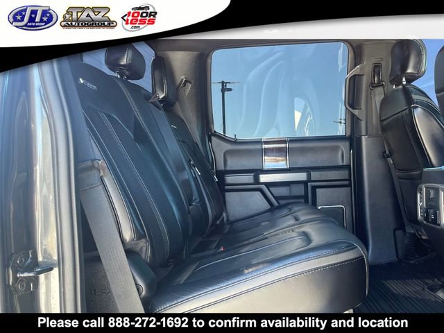 Used 2017 Ford F350 Platinum w/ Platinum Ultimate Package AWD/4WD image 11