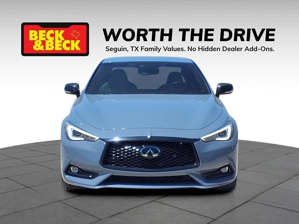 Used 2022 INFINITI Q60 Red Sport 400 w/ Cargo Package AWD/4WD image 2