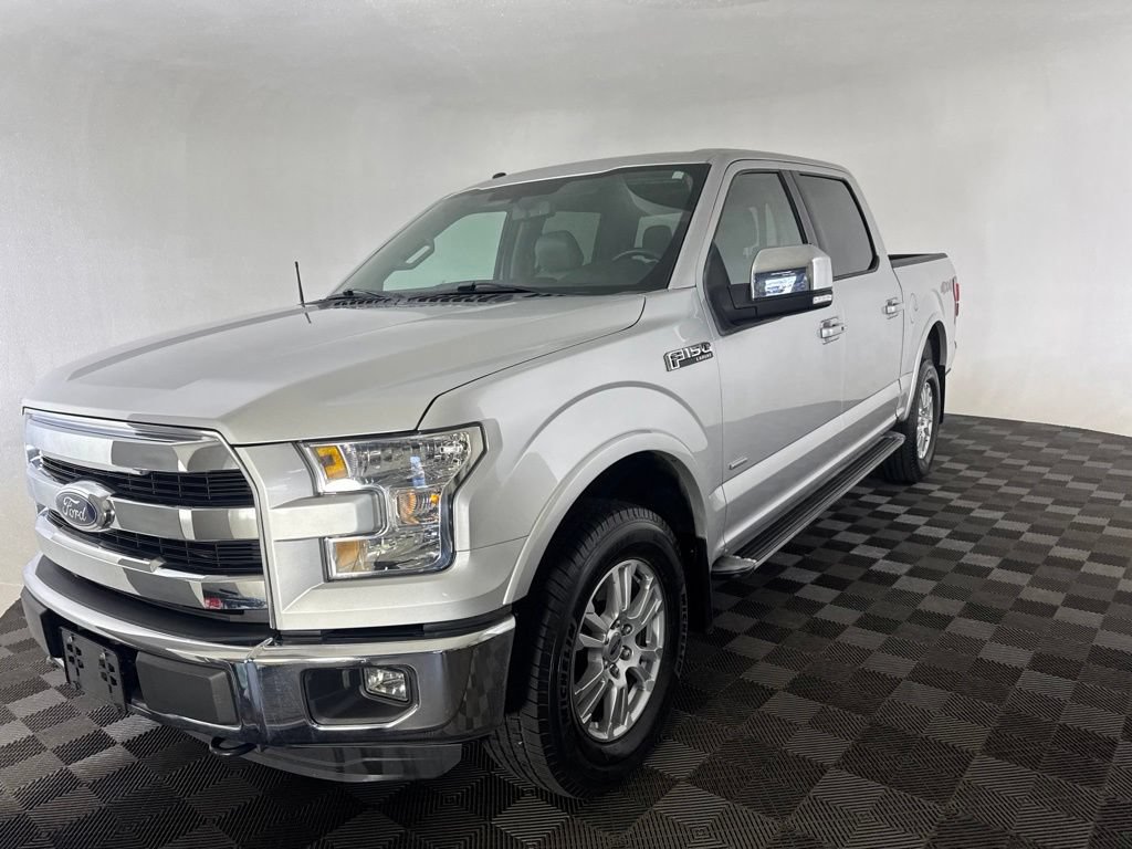 Used 2015 Ford F150 Lariat w/ Equipment Group 501A Mid AWD/4WD video 3