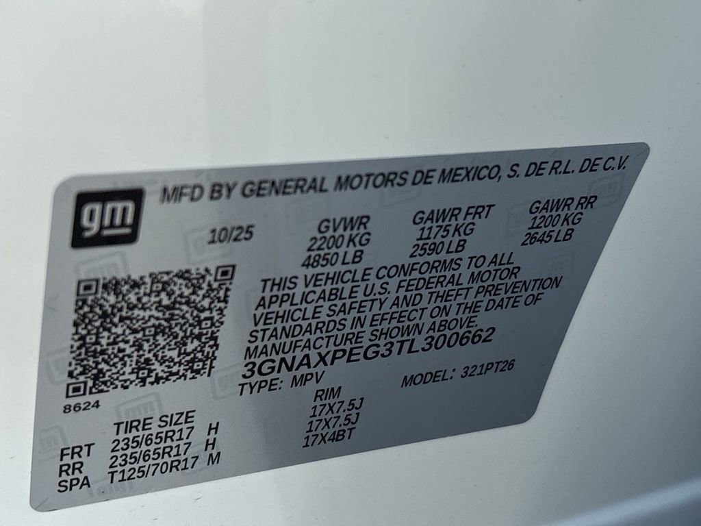 New 2026 Chevrolet Equinox LT image 34