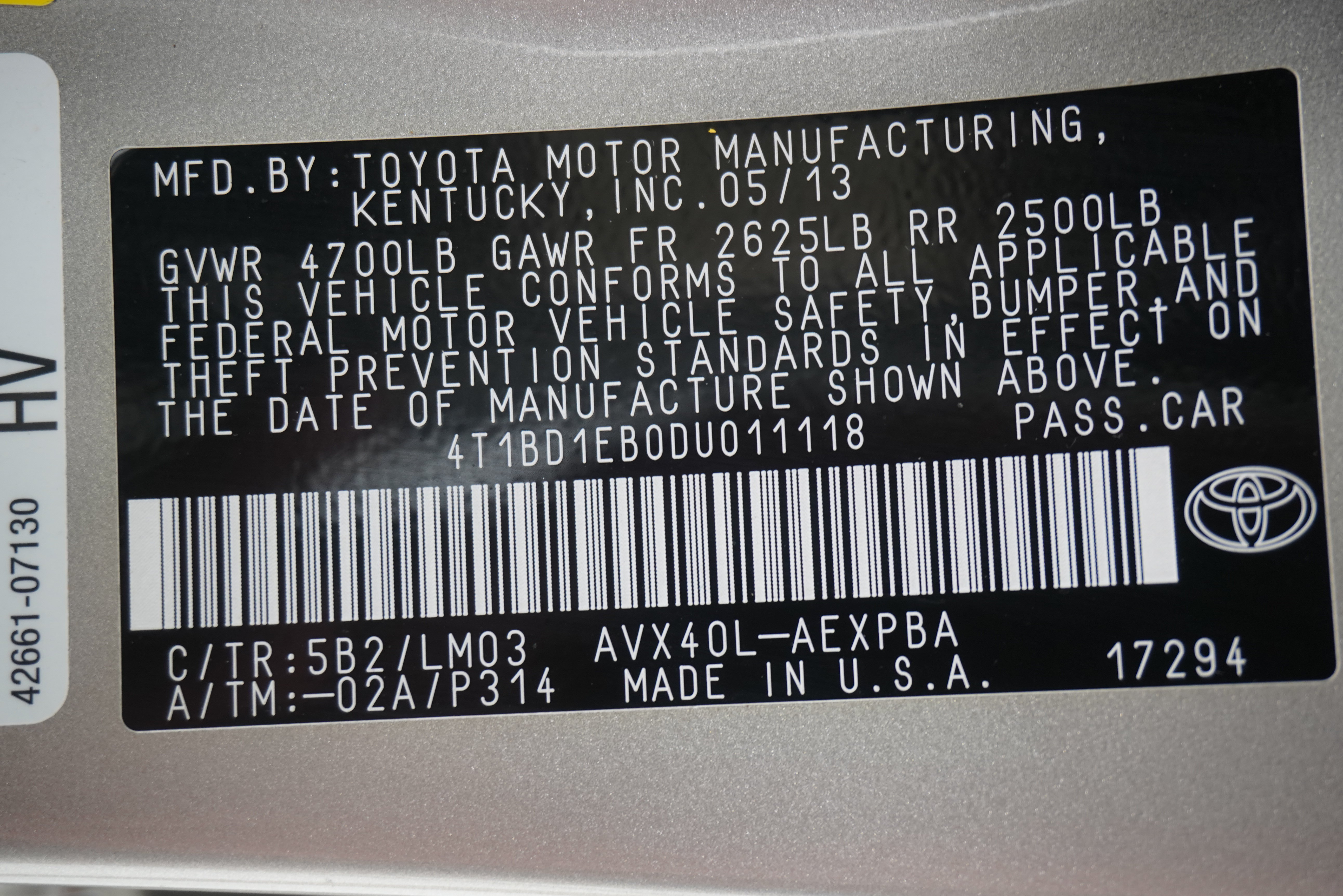 Used 2013 Toyota Avalon Limited w/ Technology Pkg FWD image 34
