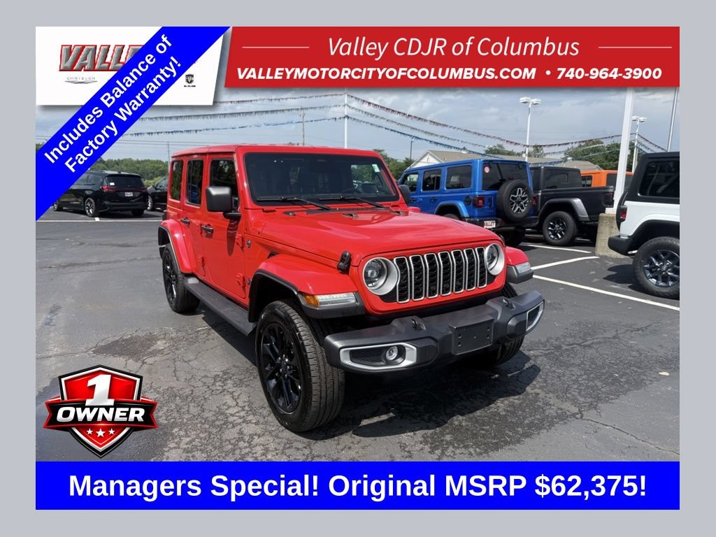 Used 2025 Jeep Wrangler Unlimited Sahara